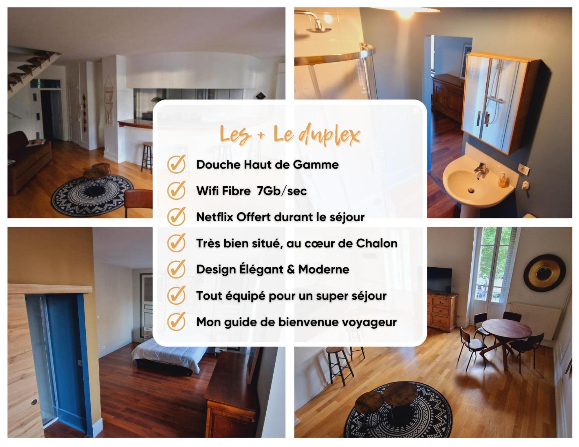 Ferienwohnung Le Duplex Chalon-sur-Saône Exterior foto